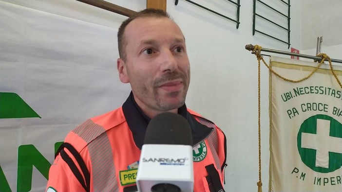 Imperia: lo sfogo del presidente della Croce Bianca: "Pubbliche assistenze abbandonate dal governo" (video)