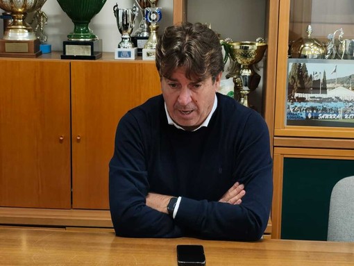 Imperia Calcio, Riolfo: &quot;Ottimista per il derby, ma devo ancora confrontarmi con la squadra&quot; (video)