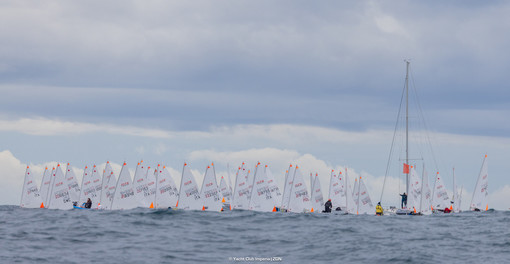 Imperia,  EurILCA Europa Cup 2025: prime regate nonostante il meteo incerto