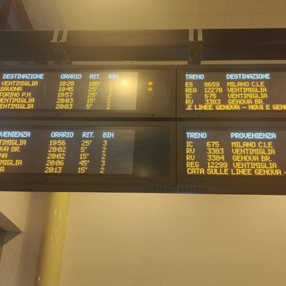 Treni in sciopero sino alle 17, disagi per i pendolari del Ponente