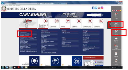 #iorestoacasa: sul sito dei Carabinieri la denuncia via web. Tutte le informazioni