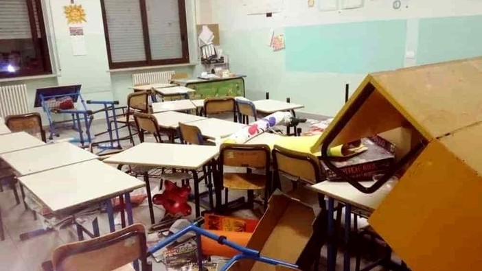 ACCADDE OGGI, 14 FEBBRAIO 1982. Coppia di giovani ladruncoli mette a ferro e fuoco scuola materna di Castelvecchio