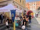 Sanremo: grande partecipazione questa mattina al banchetto per la prevenzione contro il tumore al colon (foto)