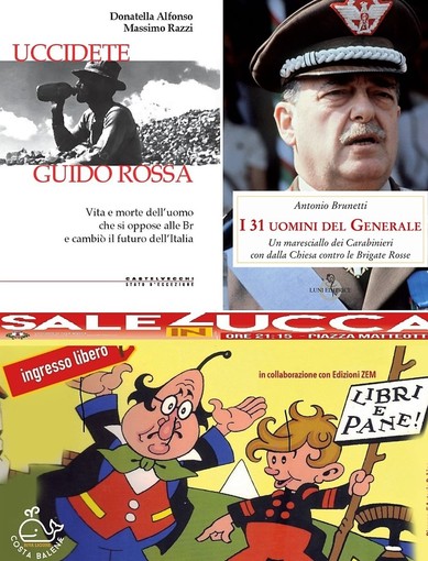 Riva Ligure: la giornalista Donatella Alfonso e il Maresciallo Antonio Brunetti protagonisti per la rassegna Sale in Zucca