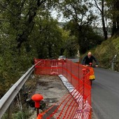 Viabilità a Imperia, da due anni la strada Caramagna-Bastera mostra cedimenti Viabilità a Imperia, da due anni la strada Caramagna-Bastera mostra cedimenti