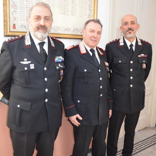 Il luogotenente Giorgio Allerino, comandante della Stazione di Nava dei carabinieri, lascia il servizio attivo Il luogotenente Giorgio Allerino, comandante della Stazione di Nava dei carabinieri, lascia il servizio attivo