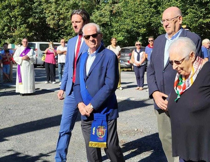 L'INTERVENTO. Il Presidente "resistente", il blitz di Claudio Scajola alla festa partigiana di Montegrande L'INTERVENTO. Il Presidente "resistente", il blitz di Claudio Scajola alla festa partigiana di Montegrande