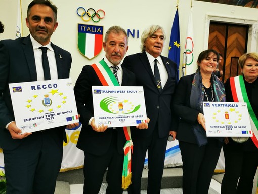 Liguria: Sonia Viale al Coni per la cerimonia di presentazione ufficiale dei Comuni candidati a città dello sport