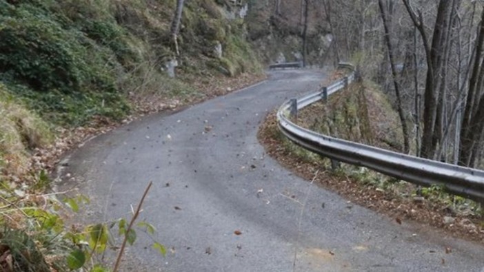 Procedono i lavori di ripristino della S.P. 24 Borgomaro-Colle d’Oggia