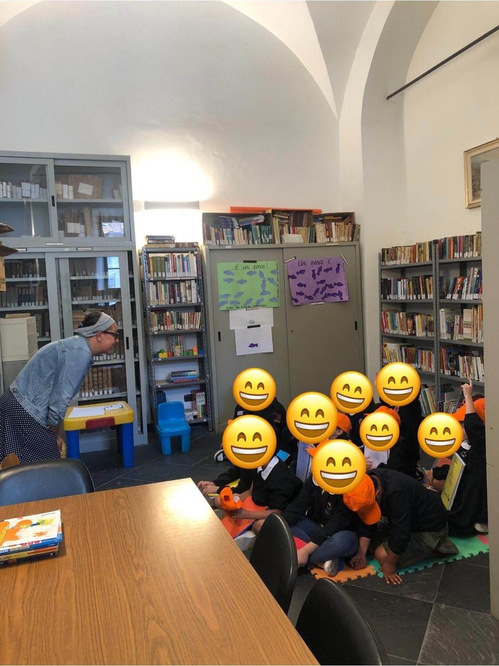 Pontedassio: visita della scuola primaria alla biblioteca, "Sinergia con il territorio"
