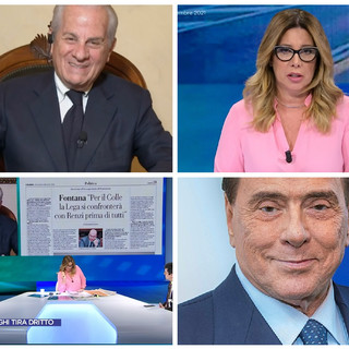 Imperia, il sindaco Claudio Scajola ospite a La 7: “Berlusconi presidente della Repubblica? È stato sempre un buon arbitro”