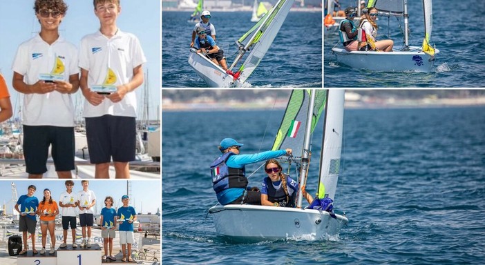 RS Feva, il Sanbàrt domina a Marina di Carrara: Bastini e Bardelli conquistano l'oro
