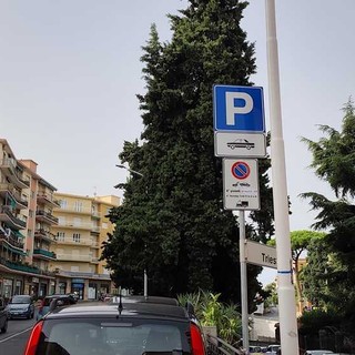 Strage di multe in viale Matteotti a Imperia, segnaletica nel mirino