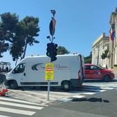 Imperia: semaforo di piazza della Vittoria, si cambia