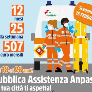 Servizio civile universale nelle pubbliche assistenze Anpas: un’occasione unica per 364 ragazzi Servizio civile universale nelle pubbliche assistenze Anpas: un’occasione unica per 364 ragazzi