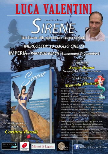 Le Sirene di Luca Valentini arrivano per la prima volta ad Imperia per una serata speciale al chiaro di luna insieme ad una ‘vera’ sirena Le Sirene di Luca Valentini arrivano per la prima volta ad Imperia per una serata speciale al chiaro di luna insieme ad una ‘vera’ sirena