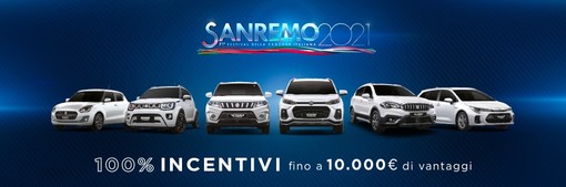 Il Festival di Sanremo 2021 sceglie Suzuki e la sua tecnologia Hybrid . Nella nostra provincia le troviamo da Auto Jap