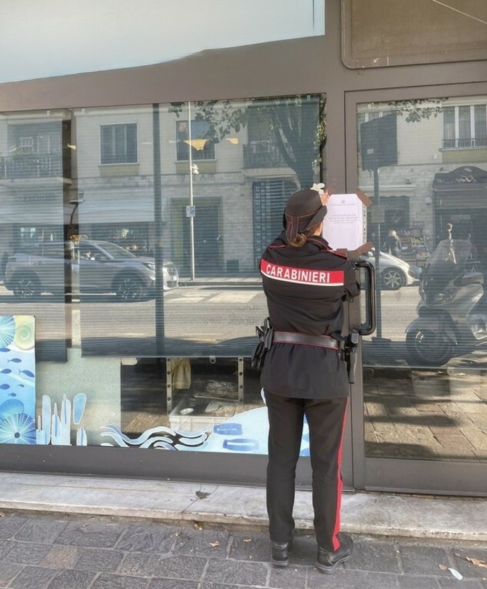 Gastronomia chiusa per 30 giorni: la titolare, un'imperiese,  era stata arrestata per tentata estorsione