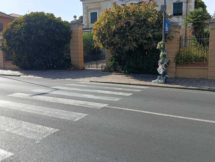 Il luogo in cui è stato investito il piccolo Raffaele