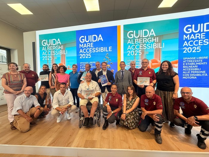 Sono cinque le spiagge accessibili alle persone con disabilità motoria a Imperia