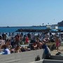 Spiagge affollate a Diano il giorno di Pasqua                                                                                     (Foto Flammia)