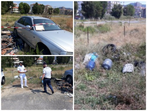 Imperia: la guardia costiera sequestra la discarica abusiva al parco urbano (foto)