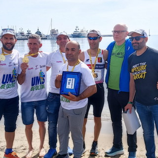 Nella staffetta Milano-Sanremo di 285 km la squadra del Golfo Dianese si aggiudica la vittoria (foto)