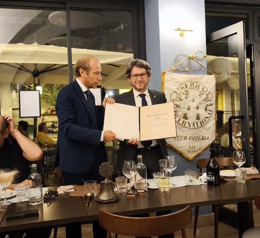 Marco Revello nominato presidente del Serra Club Imperia 541 Marco Revello nominato presidente del Serra Club Imperia 541