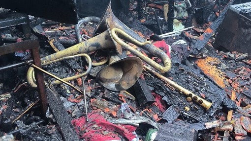 Solidarietà per la Banda Musicale Città di Diano Marina, raccolta fondi dopo l'incendio