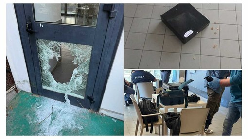 Spaccata nella notte al bar della piscina Cascione di Imperia