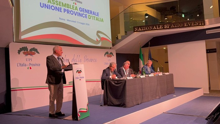 Assemblea generale delle Province, Scajola: "Usati bene i fondi Pnrr, ora servono risorse certe"