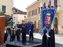 Sandro Calzia al centro in una occasione ufficiale Sandro Calzia al centro in una occasione ufficiale