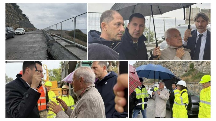 Sopralluogo sulla Ciclabile dell'Incompiuta di Scajola e Giampedrone: "Apertura prevista entro la prossima primavera"