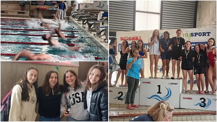 Buoni risultati per la squadra di nuoto del liceo Vieusseux ai regionali studenteschi