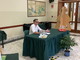 Alla Scuola forestale di Ormea, in cattedra, per un giorno, il docente universitario francese Emmanuel Pageot e la dottoressa imperiese Laura Semeria