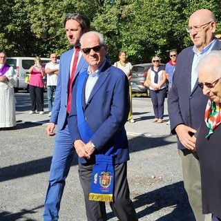 L'INTERVENTO. Il Presidente "resistente", il blitz di Claudio Scajola alla festa partigiana di Montegrande