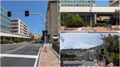 Imperia, i nuovi semafori attivi da lunedì: il traffico sarà gestito dall'intelligenza artificiale