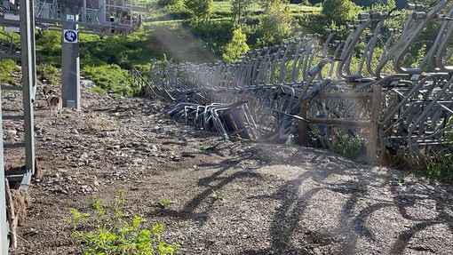 Monesi, dall'alluvione di ottobre la seggiovia è ancora interrata, lo sfogo di un abitante: "Rischiamo che sia ferma anche il prossimo inverno"