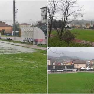 Cairese–Imperia a rischio rinvio: il maltempo mette in dubbio il match salvezza al “Cesare Brin”