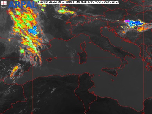 Maltempo: dopo il caldo dalle 18 di domani su tutta la Liguria allerta gialla per forti temporali Maltempo: dopo il caldo dalle 18 di domani su tutta la Liguria allerta gialla per forti temporali