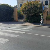 Il luogo in cui è stato investito il piccolo Raffaele