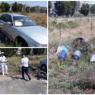 Imperia: la guardia costiera sequestra la discarica abusiva al parco urbano (foto)