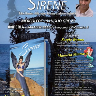 Le Sirene di Luca Valentini arrivano per la prima volta ad Imperia per una serata speciale al chiaro di luna insieme ad una ‘vera’ sirena Le Sirene di Luca Valentini arrivano per la prima volta ad Imperia per una serata speciale al chiaro di luna insieme ad una ‘vera’ sirena