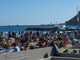 Spiagge affollate a Diano il giorno di Pasqua                                                                                     (Foto Flammia)