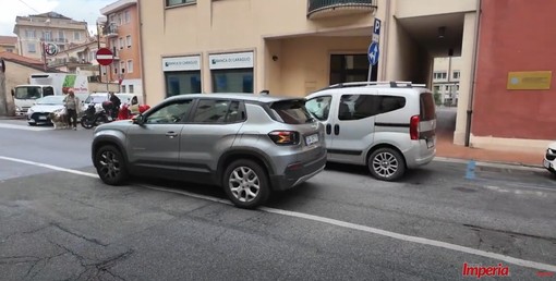 L'ingresso della Camera di Commercio in via Schiva a Imperia
