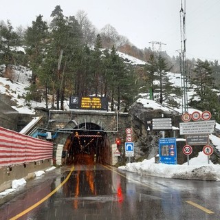L'imbocco italiano del Tunnel del Tenda