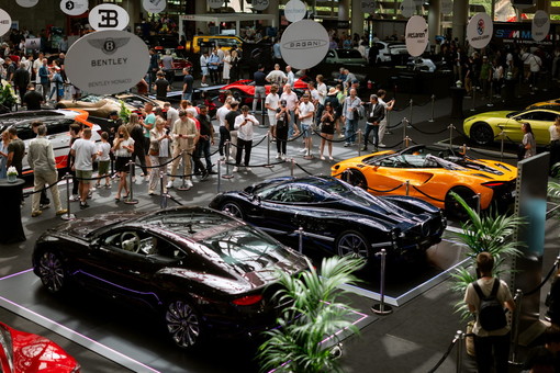 Fiera automobilistica 'Top Marques' al Grimaldi Forum di Monaco Fiera automobilistica 'Top Marques' al Grimaldi Forum di Monaco