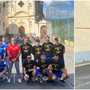 Nel collage le squadre finaliste della scorsa stagione e una fase di gioco