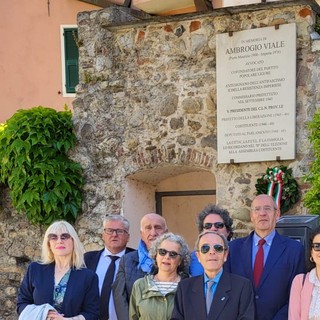 25 Aprile, Imperia ha ricordato Ambrogio Viale