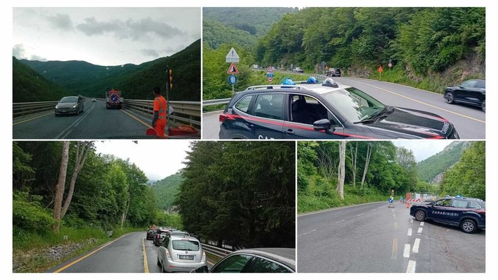 Traffico intenso sulla Statale 28 in direzione Piemonte per il rientro dal ponte del 2 giugno Traffico intenso sulla Statale 28 in direzione Piemonte per il rientro dal ponte del 2 giugno
